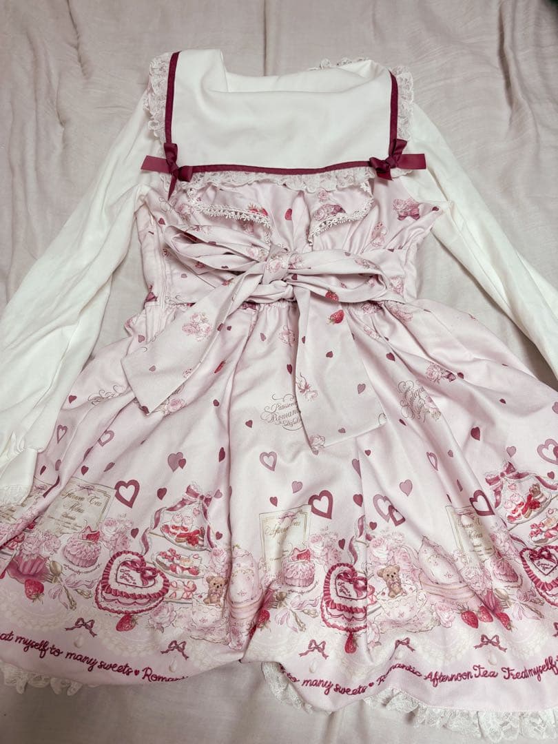 LIZLISA Many Hearts Afternoontea ワンピース