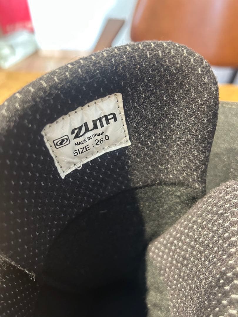 スノーボードブーツ zuma ブラック