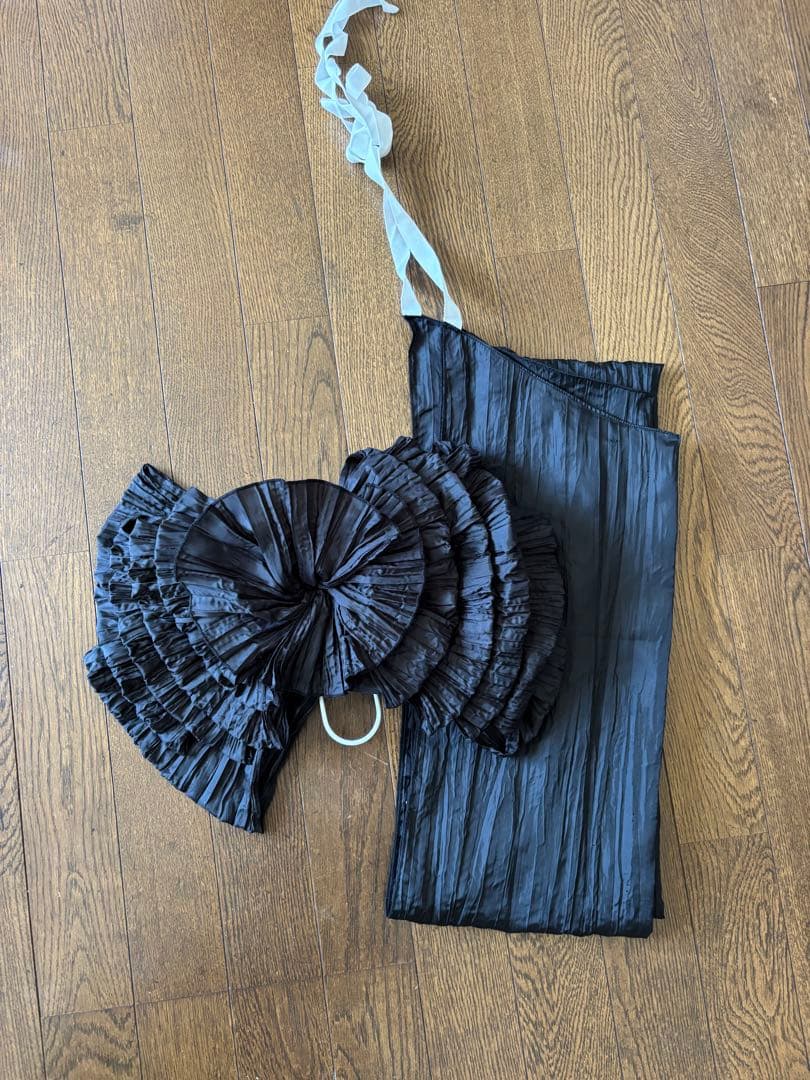 浴衣 幾何学模様 赤黒白青大きいサイズ4L-5Lセパレート