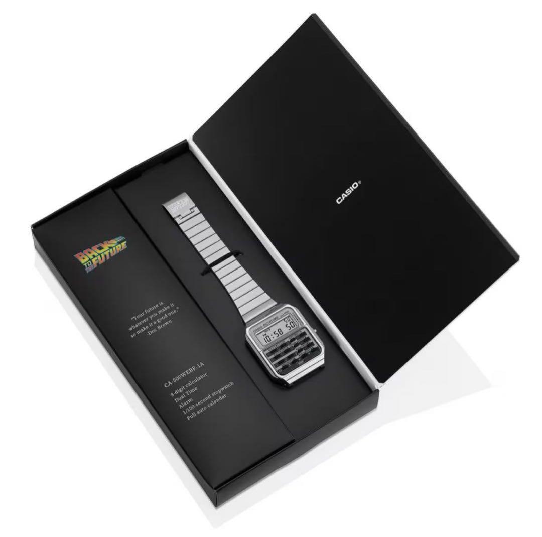 CASIO腕時計 BACK TO THE FUTUREコラボ カシオ　新品未使用