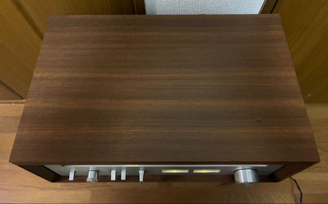 【完動・美品】YAMAHA CT-R1 木製キャビネット入り　チューナー