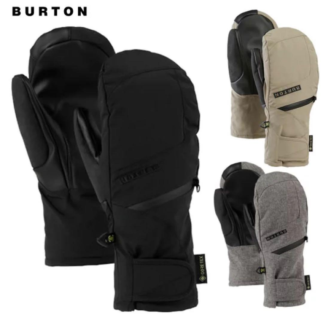 BURTON W GORE UNDER MT グローブ M グレー