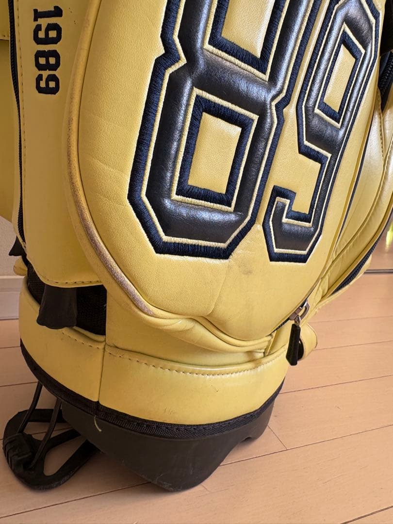 PEARLY GATES キャディバッグ イエロー