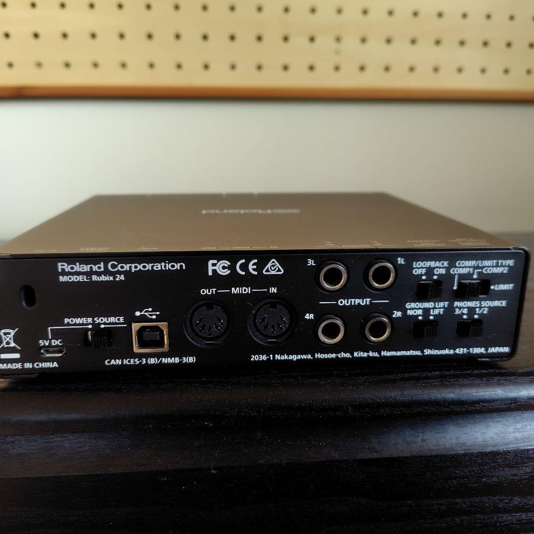 Roland Rubix24 USBオーディオインターフェイス