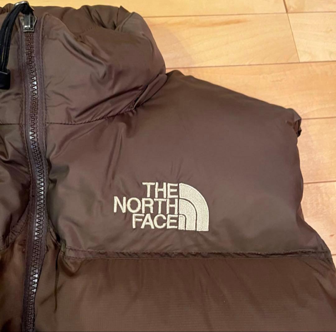 THE NORTH FACE ダウンベスト ブラウン ND00359 【XL】