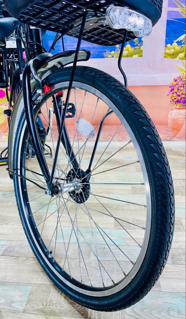 HYDEE！26インチ⭐️ハイディー！ブリヂストン子供乗せ電動自転車Y2773