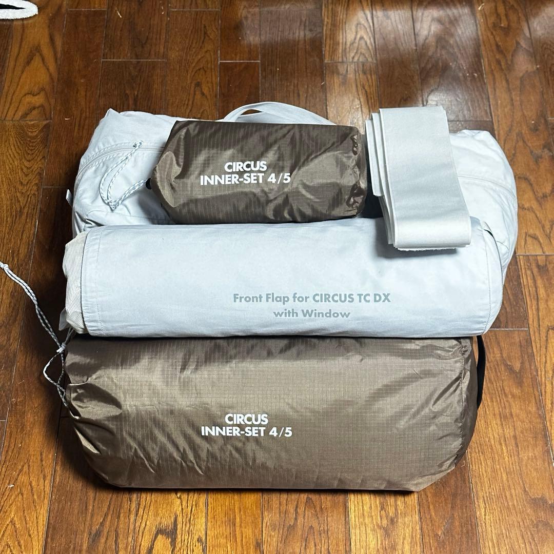 テンマクデザイン✨サーカスTC DX(ekal)+フロントフラップ+インナー✨