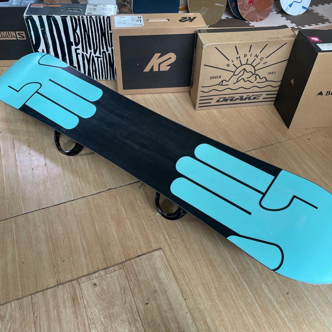 BATLEON×FLUX　EVILTWIN　バインディング付スノーボードセット