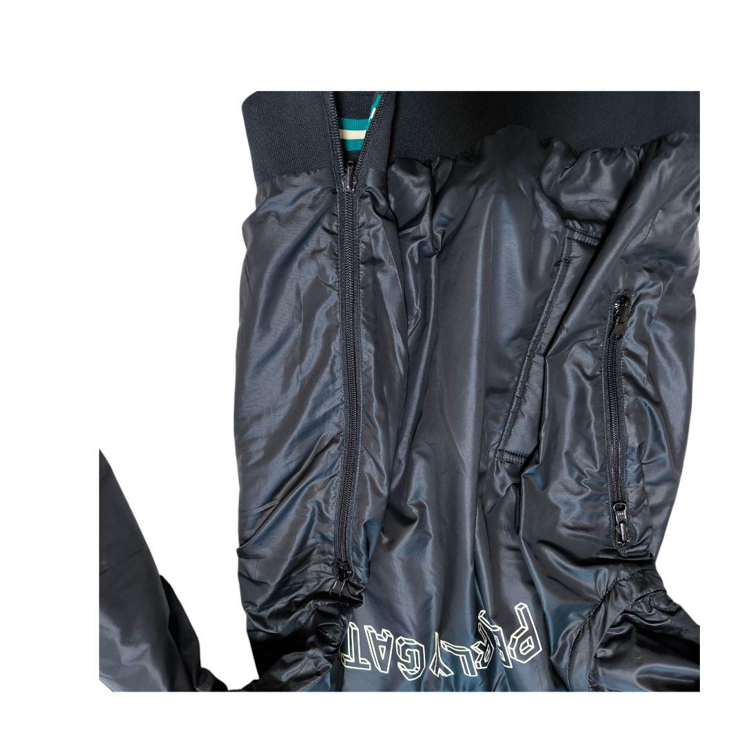 パーリーゲイツ ブラック×ネイビー リバーシブル　スニード　4way ベスト