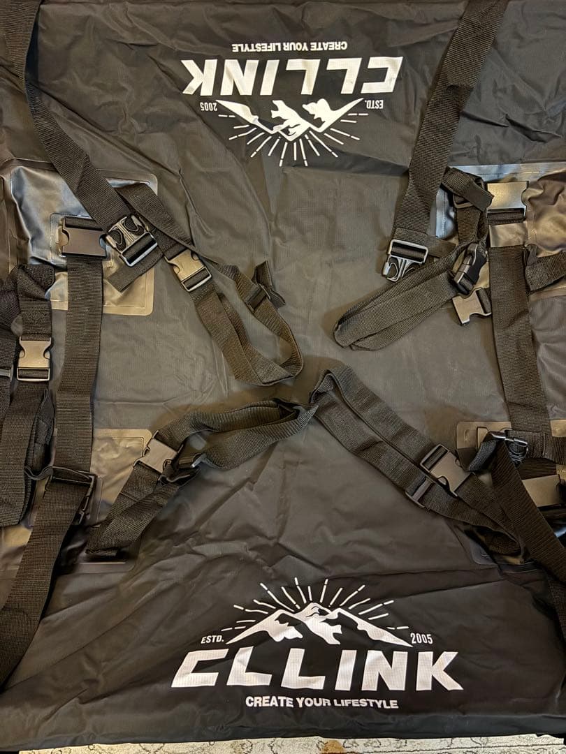 シーエルリンク　ウォータープルーフ ルーフバッグ 425L キャリアバッグ 防水