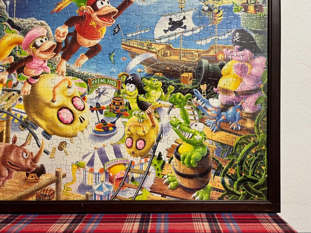 スーパードンキーコング2 クレムランド ジグソーパズル 完成品