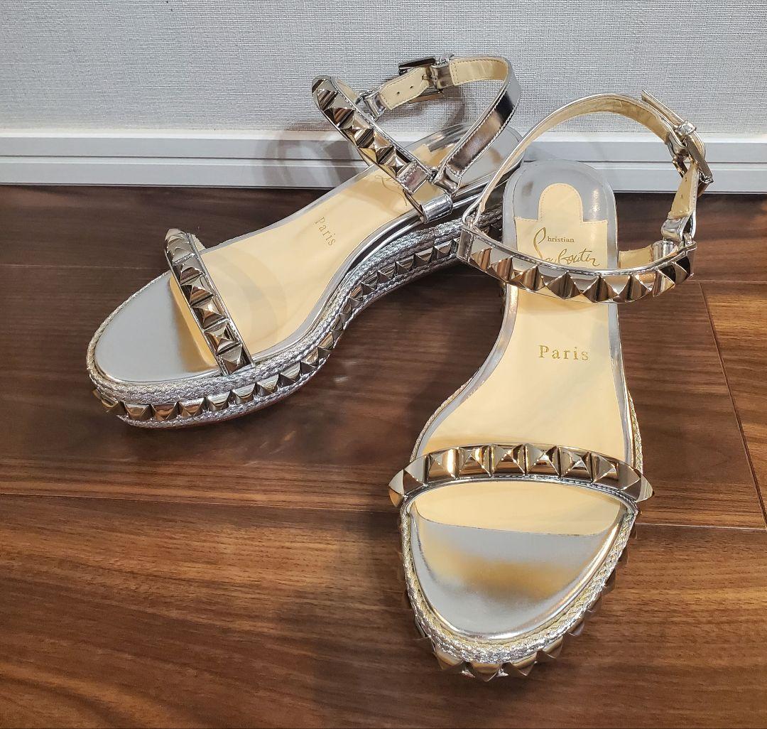 【新品未使用】 クリスチャンルブタン　サンダル　カタクロウ　ピラクロウ