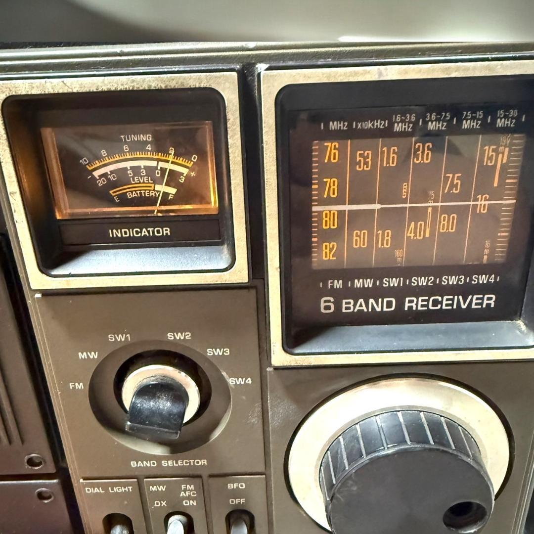 ☆希少 ビンテージ ナショナル RQ-585 6BAND ラジカセ 昭和 レトロ