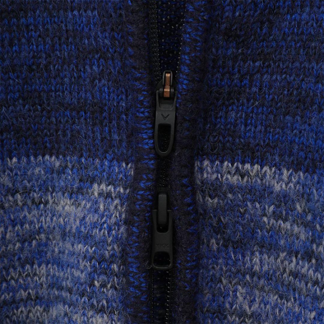 【ペコ】Callaway メランジグラデーションフルジップニット