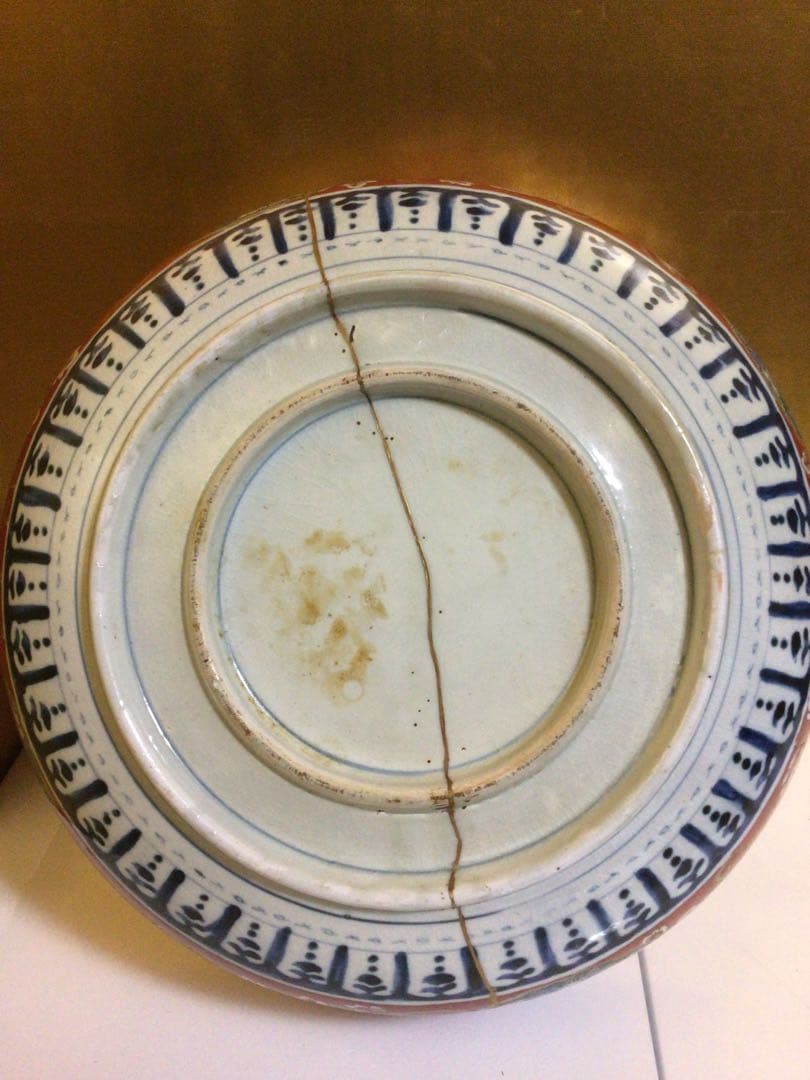 古九谷 三ツ鉢 木箱付き