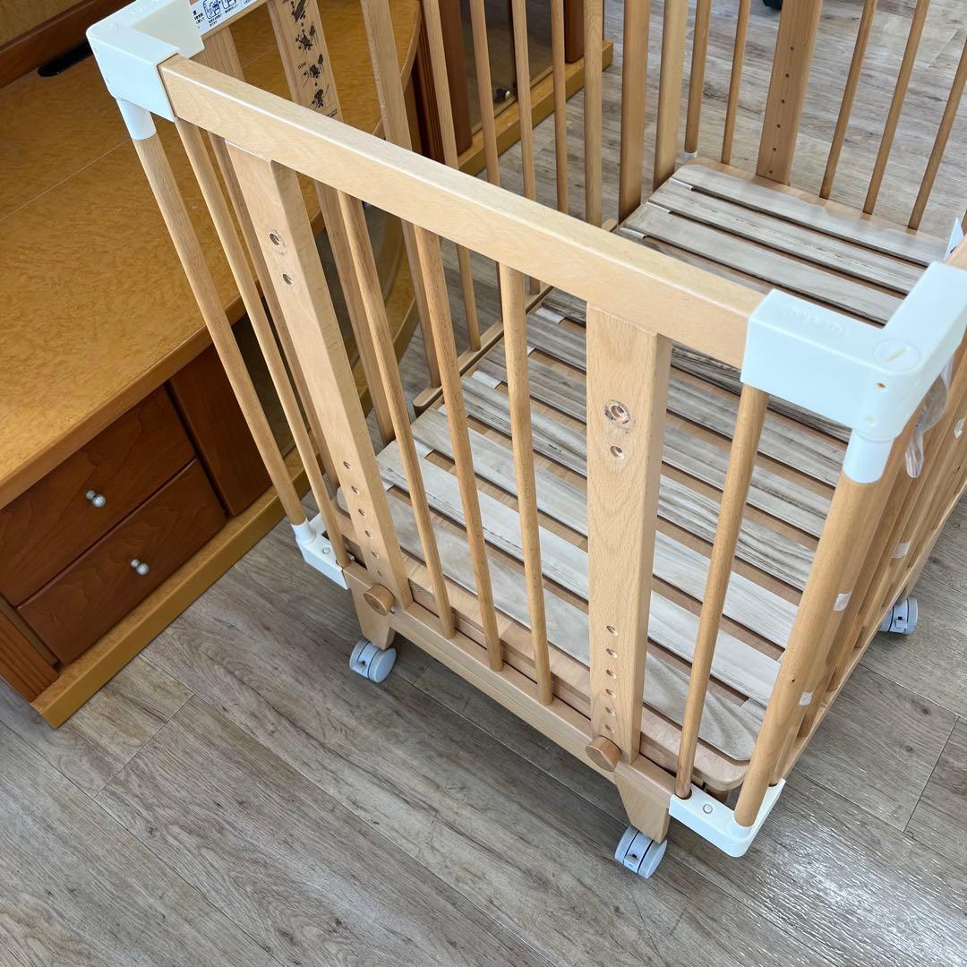 farska ファルスカ クリエイティブコット ベビーベッド ナチュラル