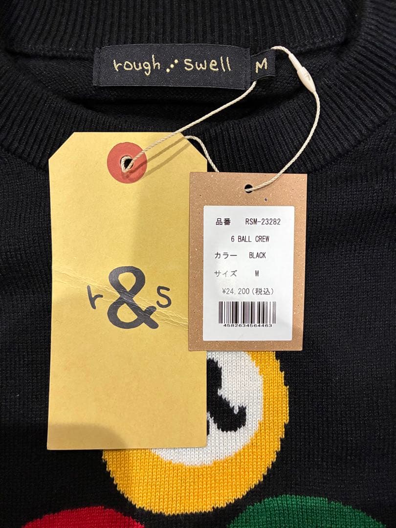 値下げ！ rough & swell ブラック セーター