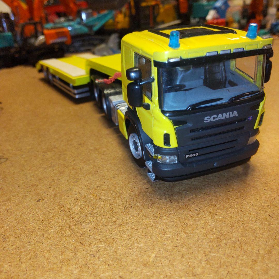 ケンクラフト　スカニア P500 8輪トレーラーセット　1/50