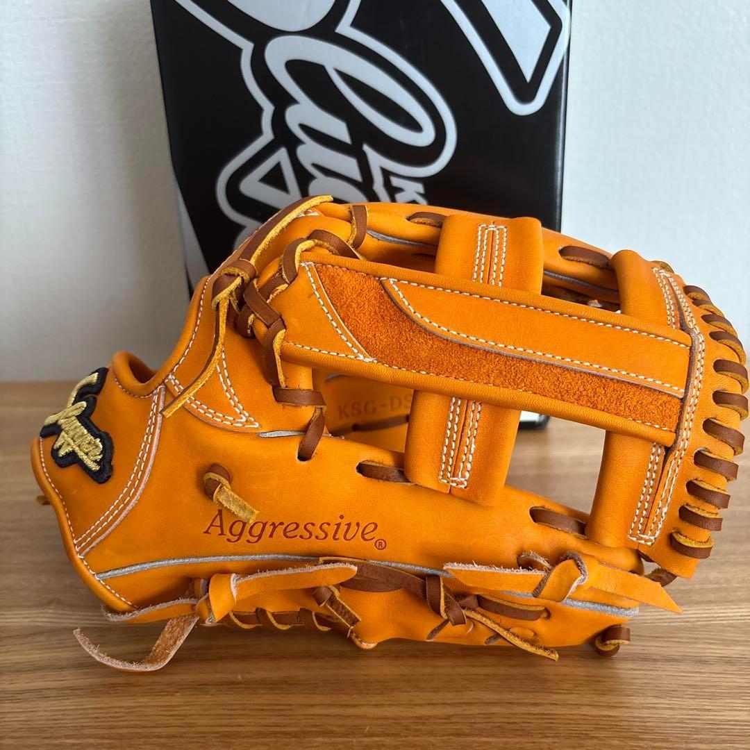 久保田スラッガー 硬式 内野用　グローブ　グラブ　定価56,100円　高校野球対