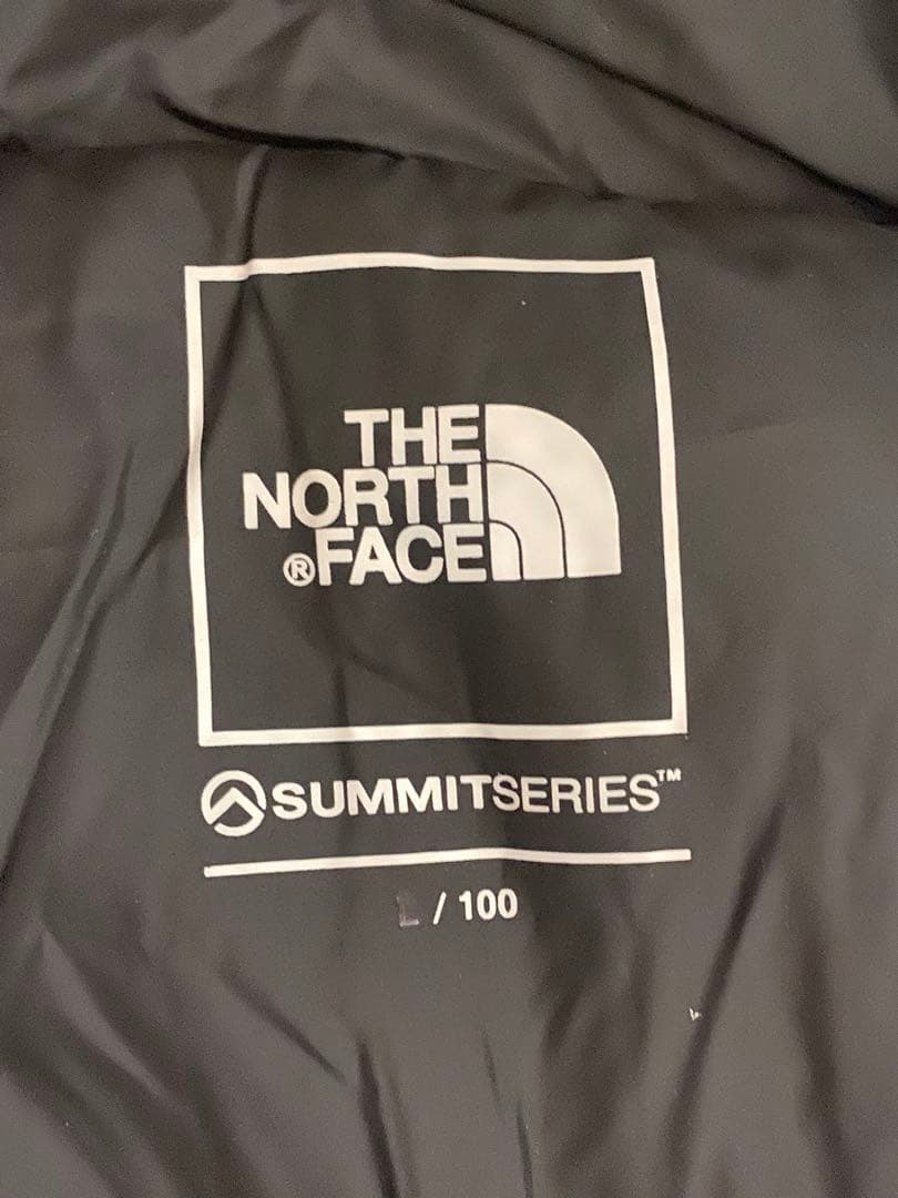 【タグ付THE NORTH FACE サミットロングダウン L 黒NC1DQ99
