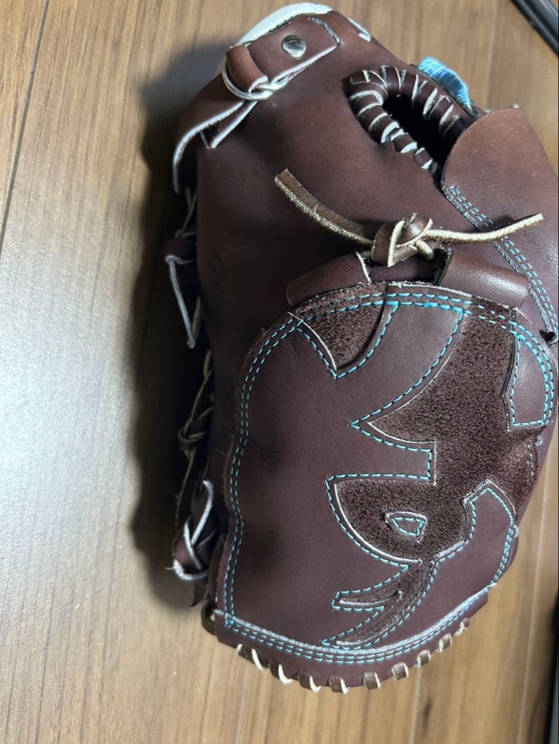 a*n様 限定品　ミズノ　ダイバーシティブルー　ミズノプロ　投手用　オーダーグラ