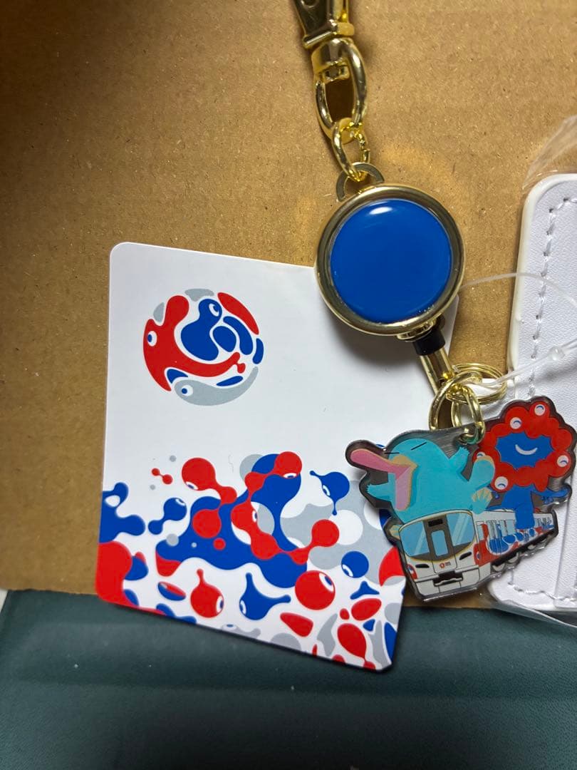 ミャクミャクイコちゃん合皮パスケース★ICOCAカード