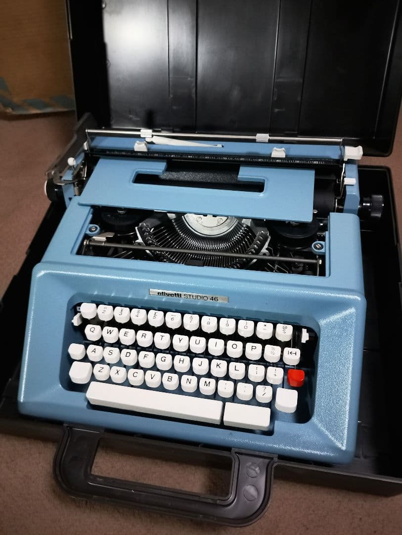 ★極美品 Olivetti STUDIO46 カタカナ タイプライター 超希少品