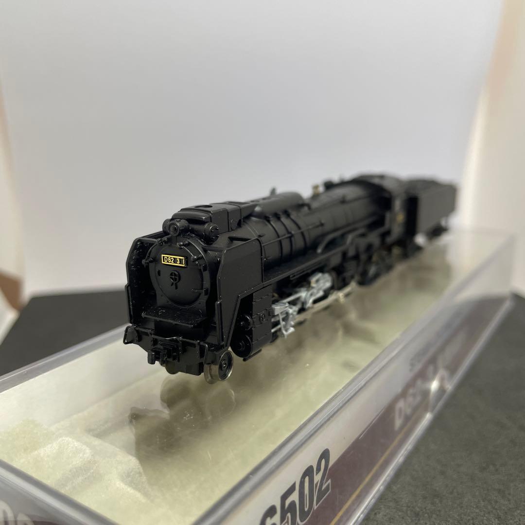 マイクロエース D62-3 集煙装置付き　蒸気機関車 Nゲージ　[美品]