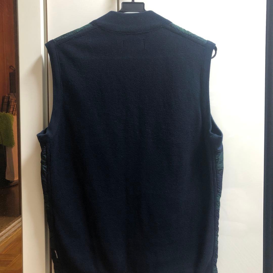 美品‼️Barbour M ネイビー グリーン チェック ベスト 価格交渉あり‼️