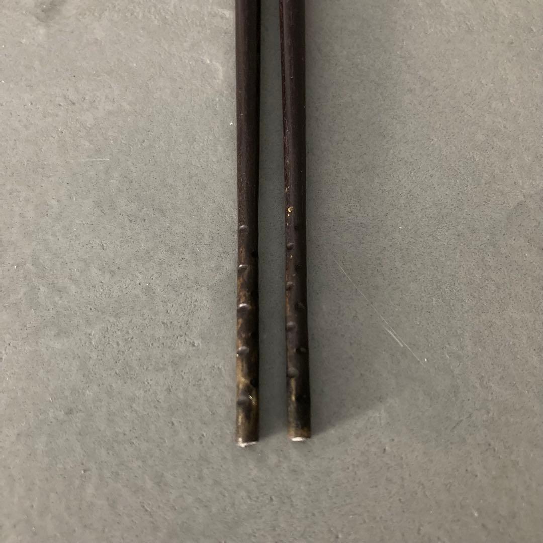 茶道具 風炉用 火箸 長火箸 炉用火箸 木村清五郎 3点