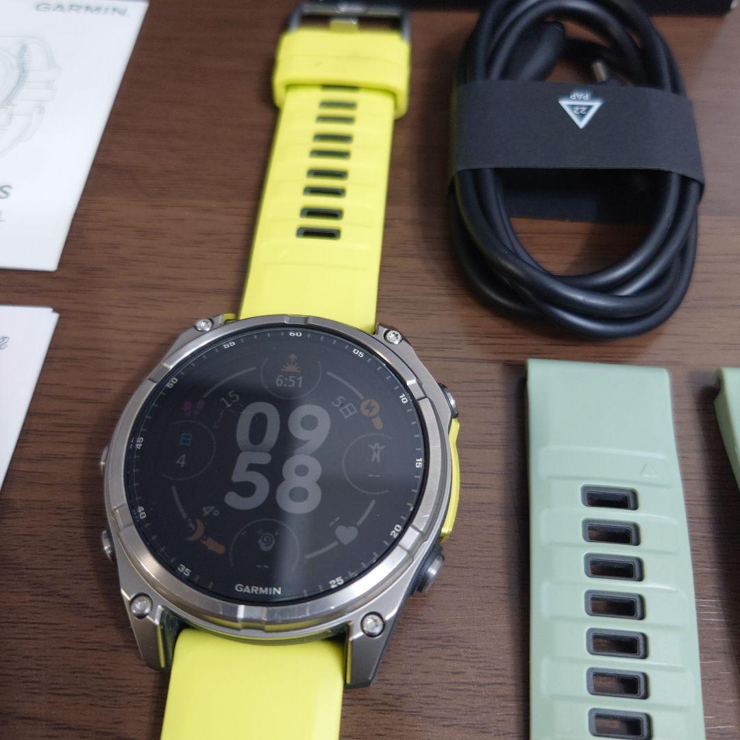 時計 GARMIN FENIX8 DUAL POWER SAPPHIRE 47mm