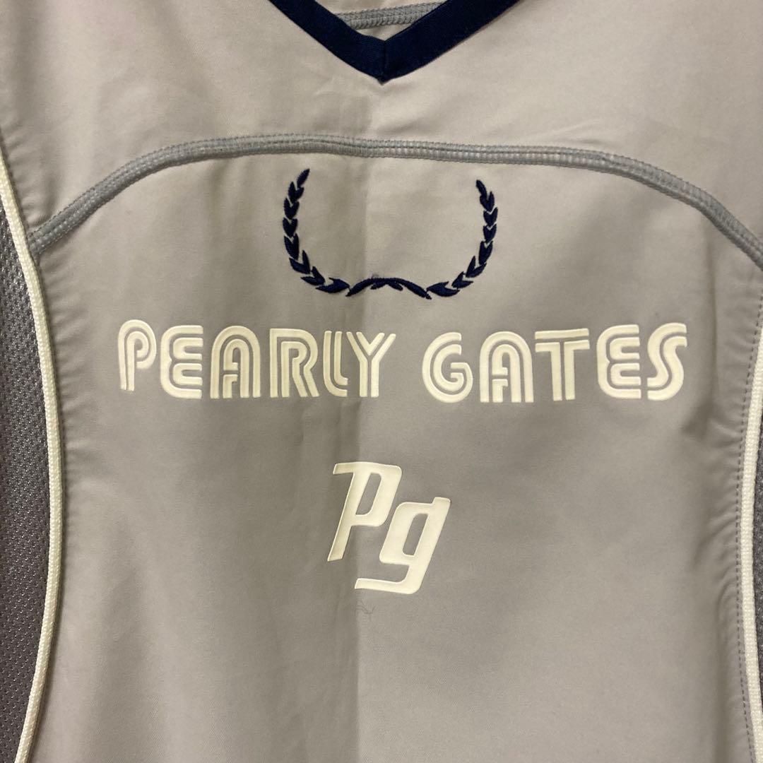 PEARLY GATES パーリーゲイツ プルオーバー ジャケット グレー 4