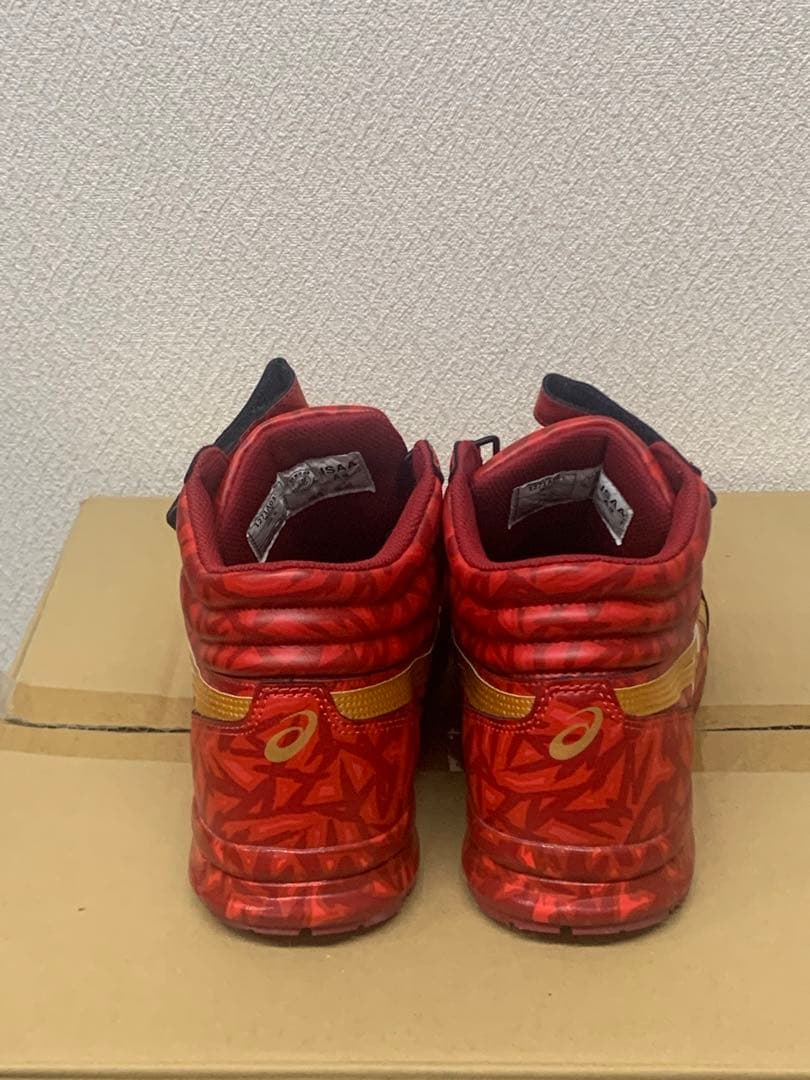 最終値下げ‼️asics レッド ホットハイカット安全靴