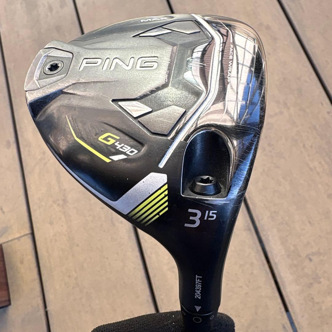 PING G430 MAX ドライバー 　　　　　　　　　３w