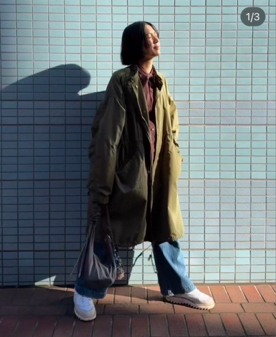 【美品】mamekurogouchiマメクロゴウチモッズコート1サイズ