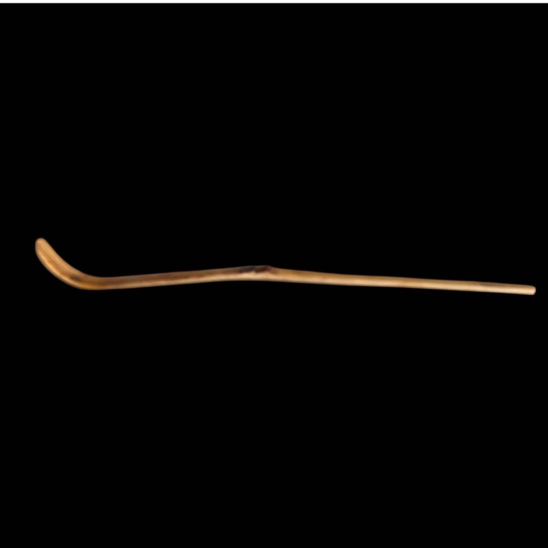 【茶道具】茶杓 大徳寺塔頭 黄梅院 小林太玄「銘 :一期一会」 桐共箱 共筒