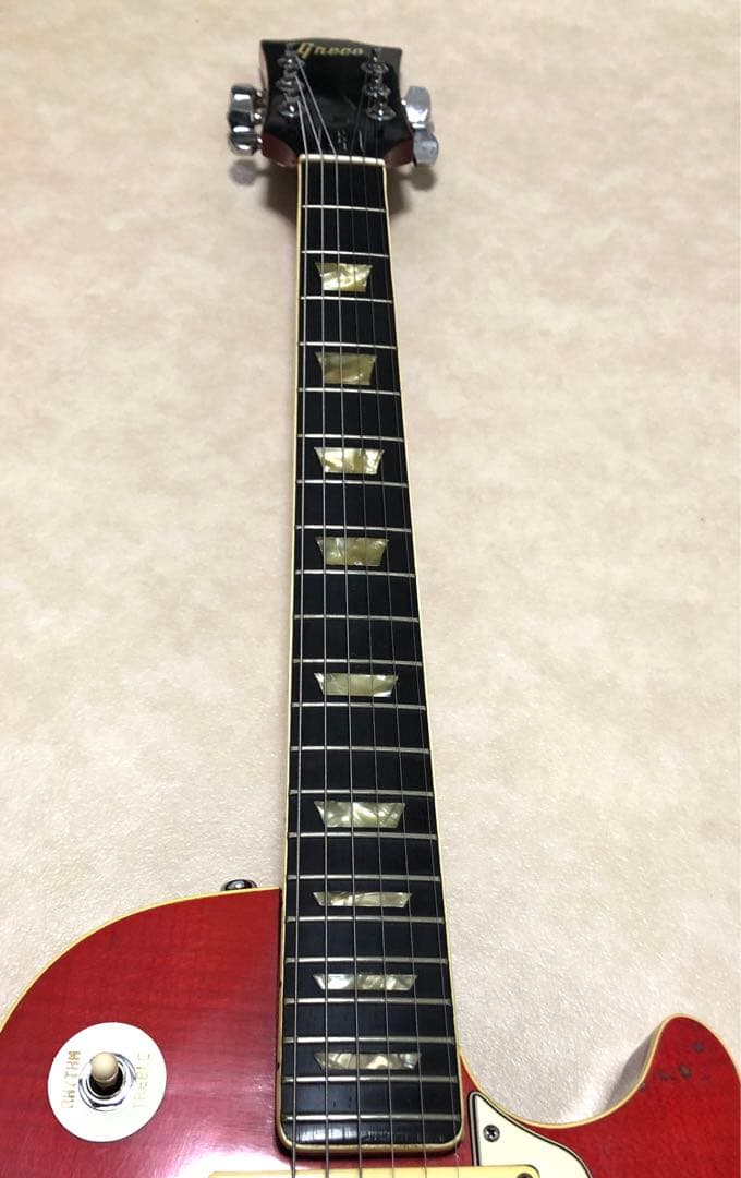 【メンテ済】Greco LesPaul type ハードケース付き gneco
