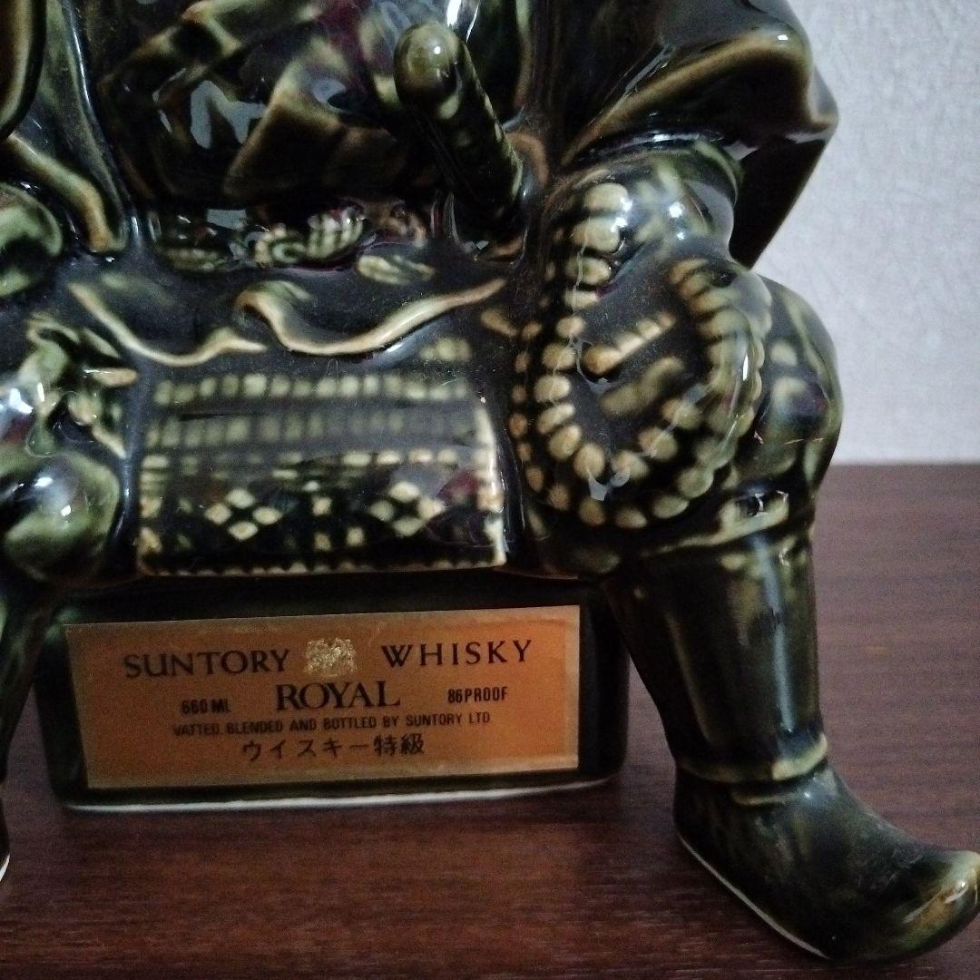 サントリーローヤル　特級　風林火山武田信玄　陶器ボトル　660ml