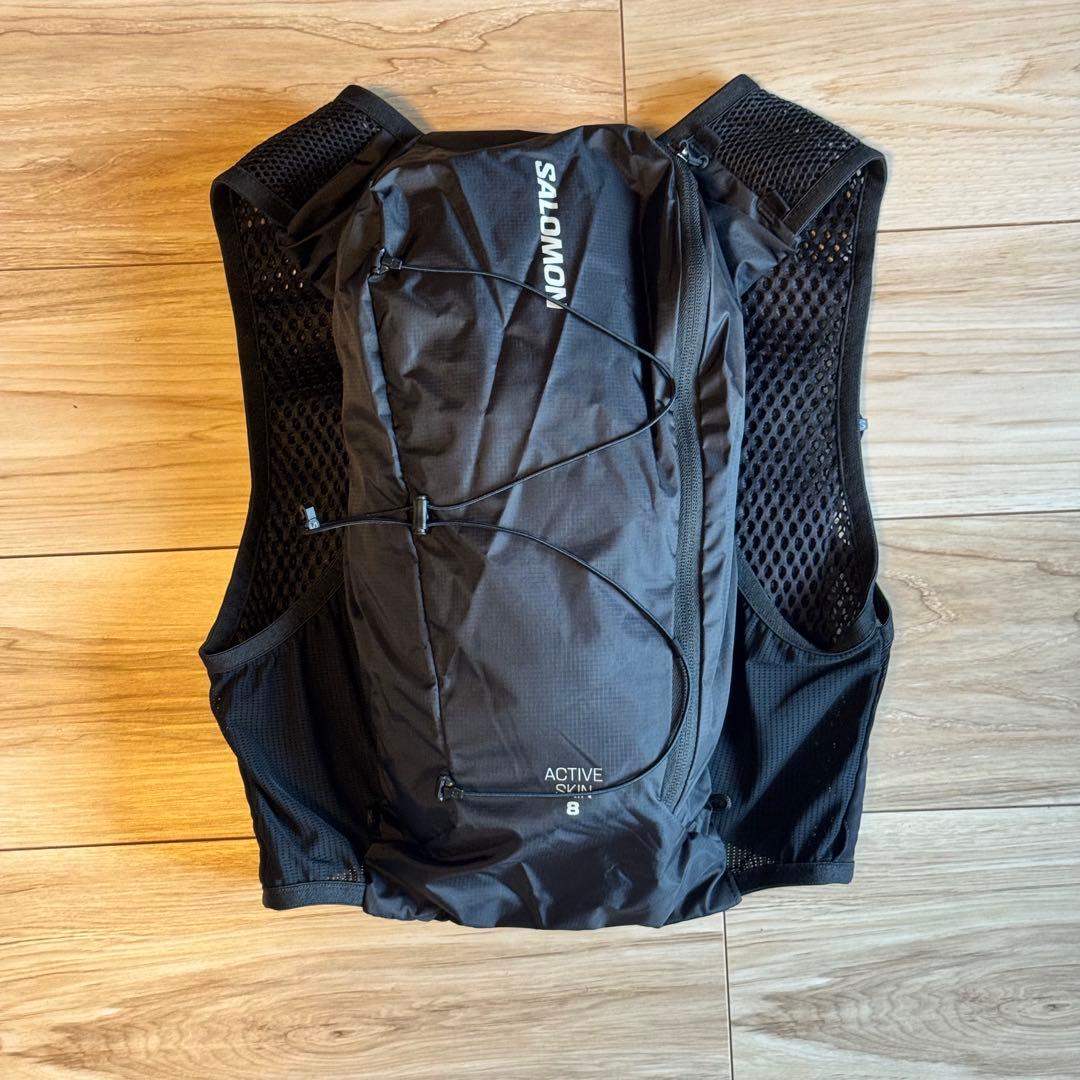 Salomon active skin 8 Sサイズ サロモン ブラック