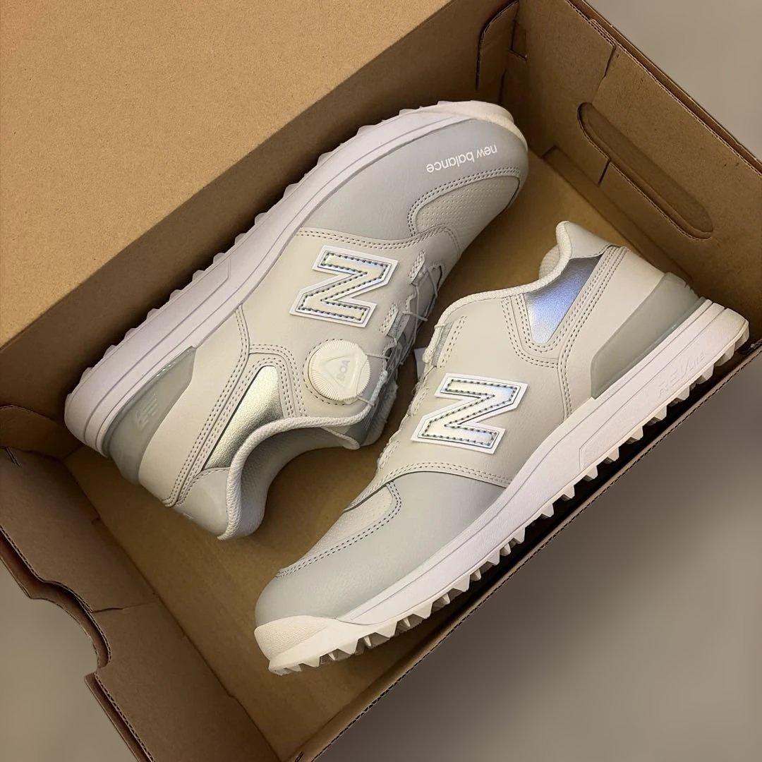 ニューバランス ゴルフシューズ 574 BOA 24.5cm スニーカー 新品