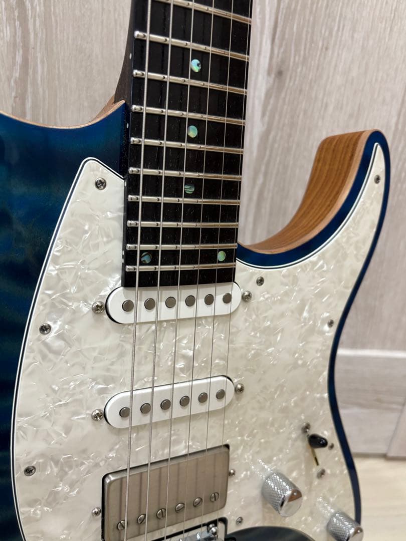 ギター Mayones aquila qm6