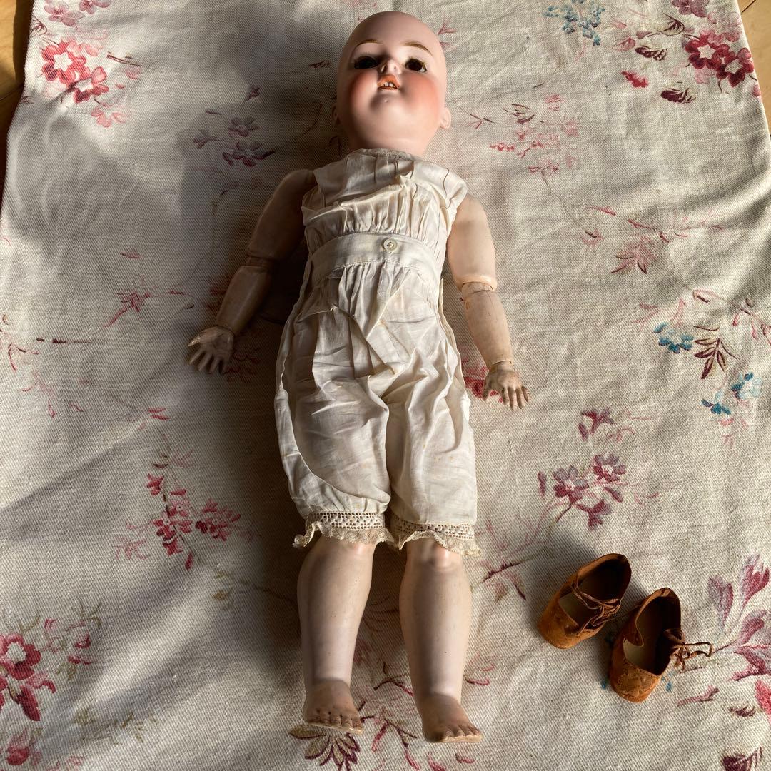 ドイツ　アンティーク　ビスクドール