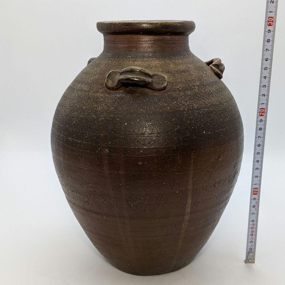 数乗威生 備前焼 三耳壺 三耳壷 花瓶 花器 花入 フラワーベース 花生 華道具