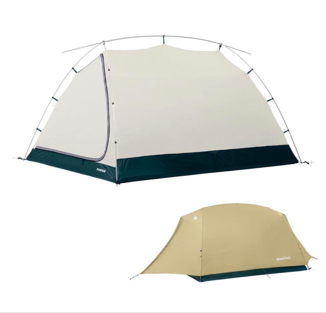 モンベル　 ムーンライトテント2 グランドシート　マット付