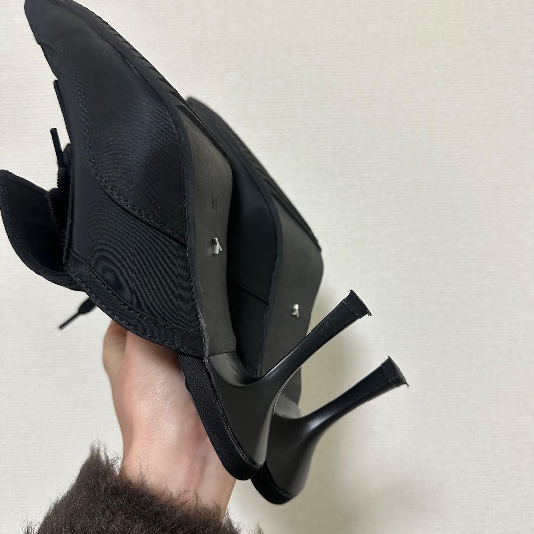 YELLO ブラック スニーカーサンダル ミュール