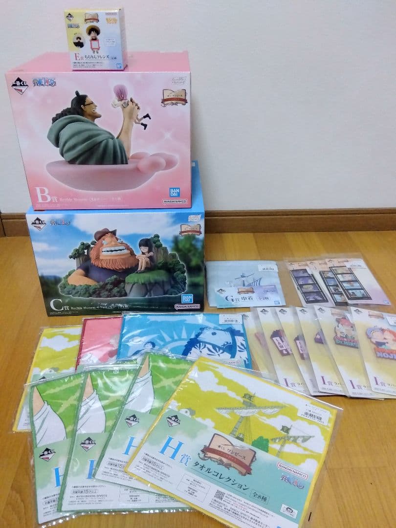 一番くじ ワンピース ドラマティックメモリーズ B賞Ｃ賞 E賞 G賞H賞I賞J賞