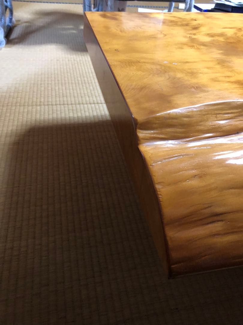 一枚板　無垢　テーブル　値段交渉可