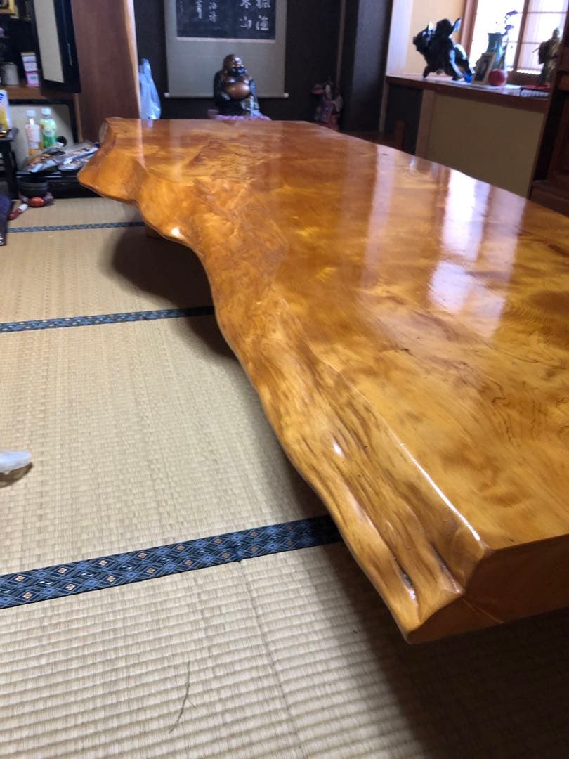 一枚板　無垢　テーブル　値段交渉可