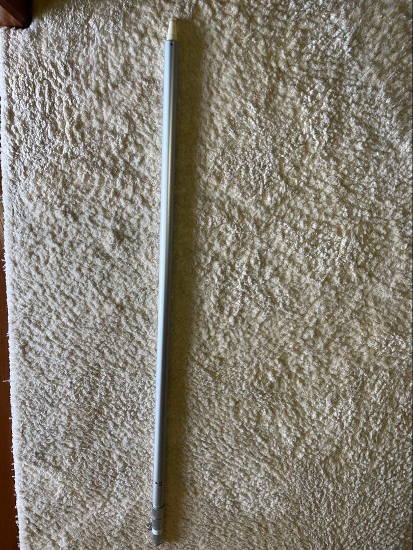 アルミ伸縮　ポール　5m 縮　140cm 旗　ブラッグ