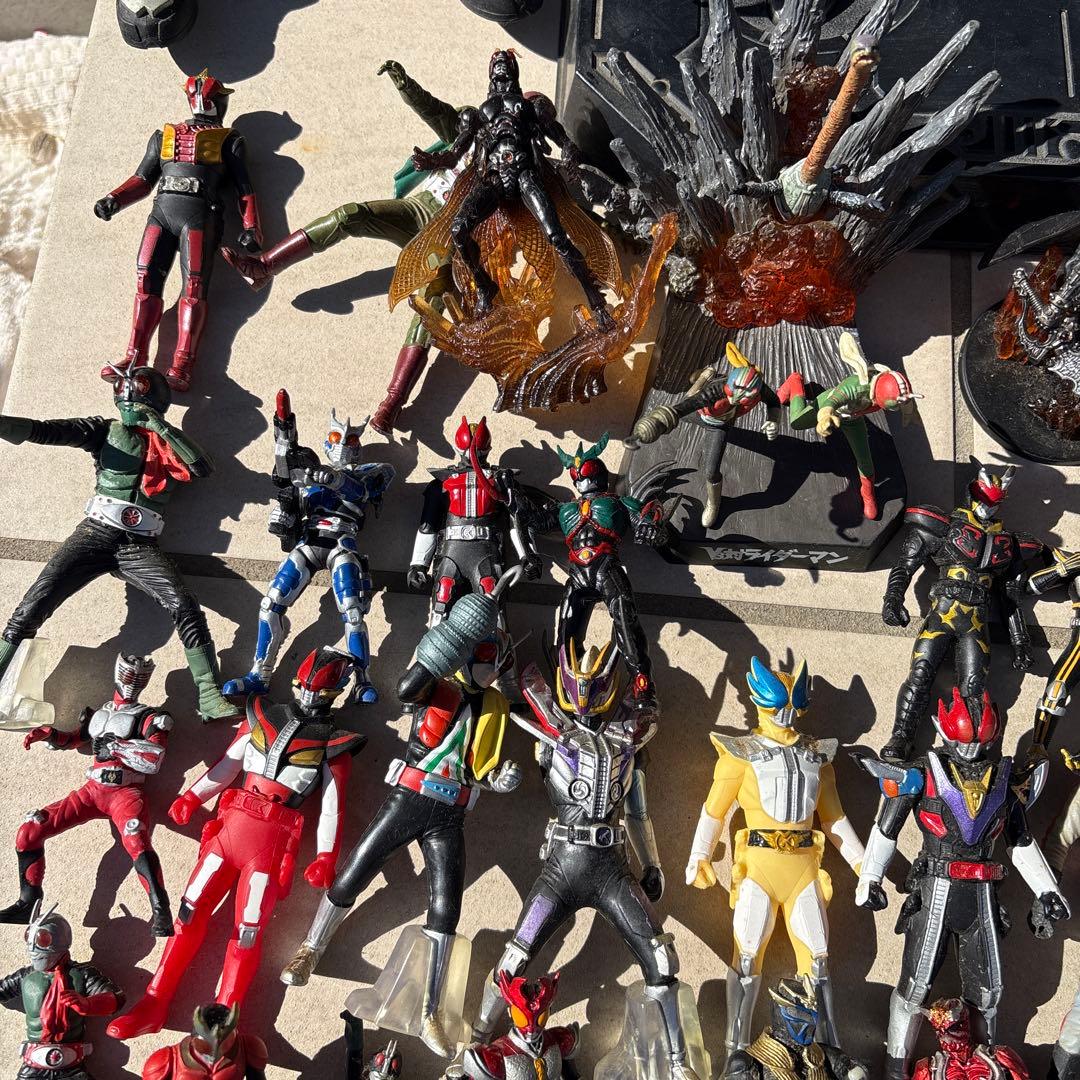 仮面ライダー フィギュアセット 約100体以上　レトロ